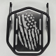 Motorcycle Luggage Rack: Flag